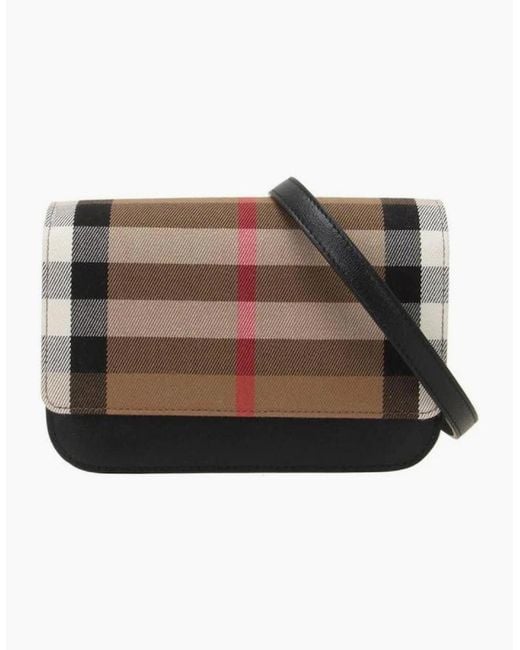 Burberry Brown 'Madison' Leather Shoulder Bag