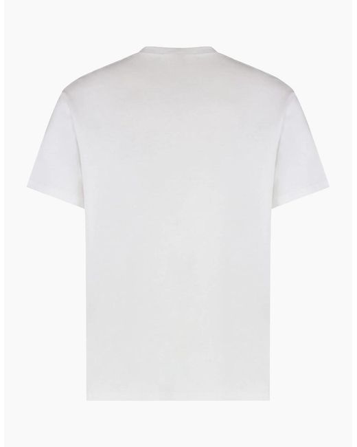 McQueen White T-Shirt With Logo for men