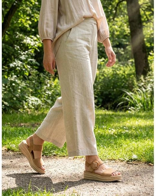 Gabor White Andre Ankle Strap Sandals