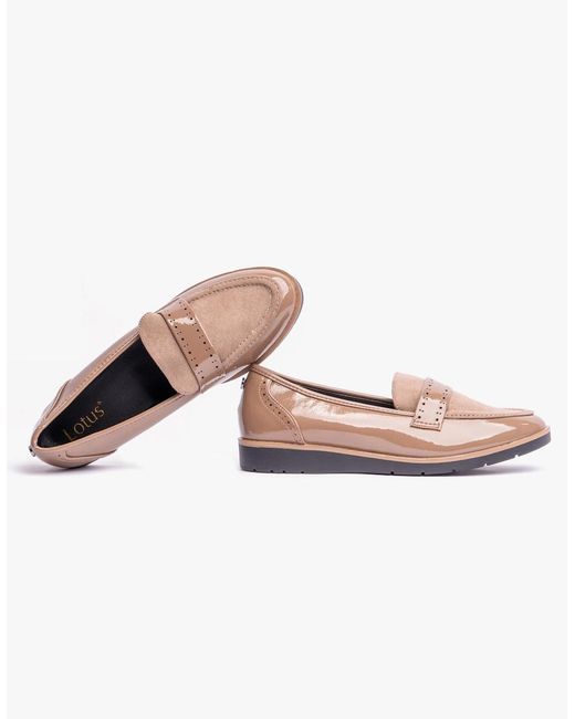 Lotus Pink Cambridge Shoes Taupe