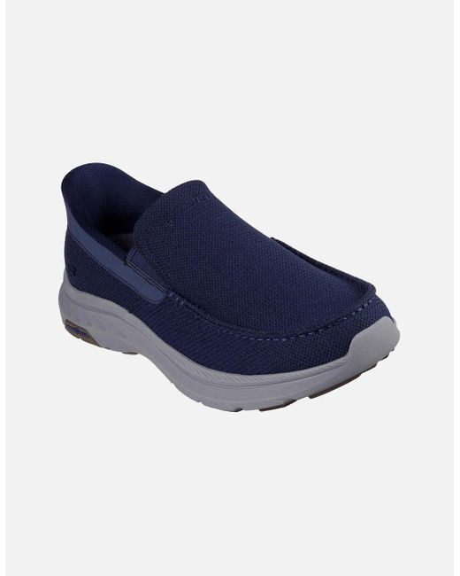 Skechers Blue Pollard Wilfred Shoe for men