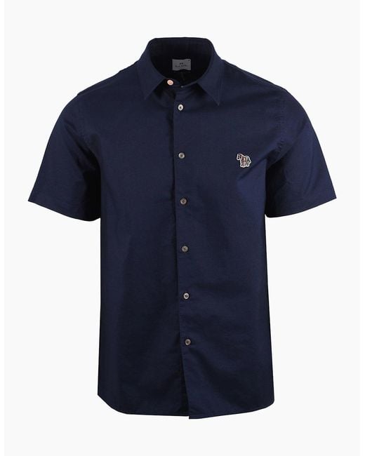 Paul Smith Blue Casual Fit Shirt for men