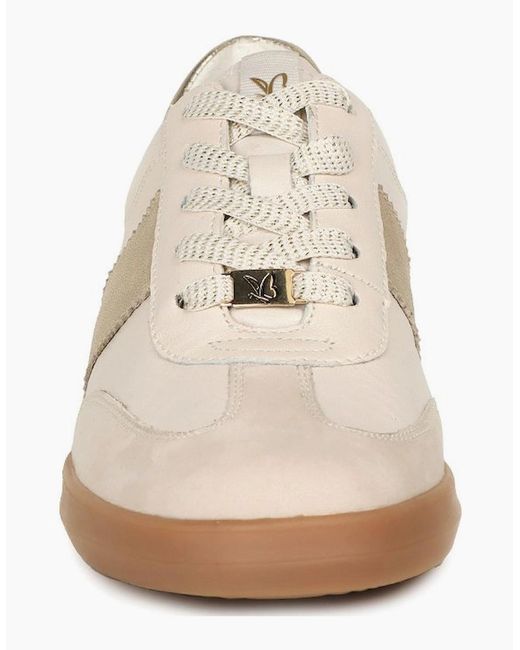 Caprice White Map Trainers