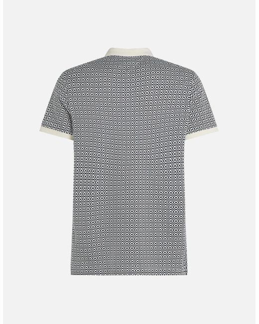 Tommy Hilfiger Gray Interlock Regular Fit Polo Shirt for men