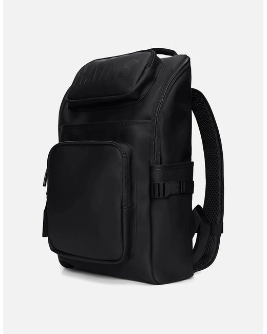 Rains Black Texel Cargo Backpack