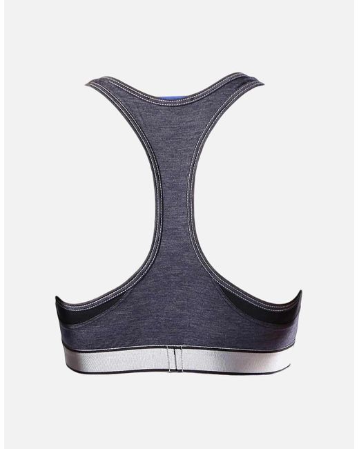 DIESEL Blue Miley Stretch Jersey Bralette