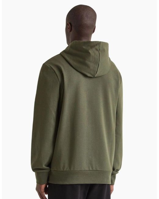 Diadora Green Logo Rifle Hoodie for men