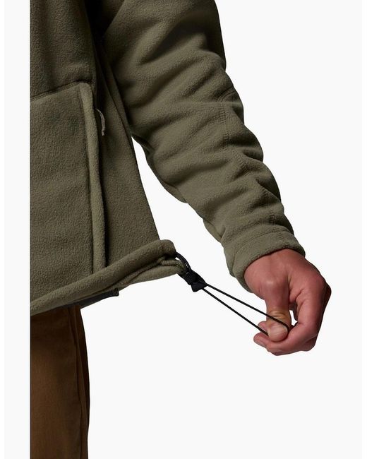 Columbia Green Fast Trek Ii Full Zip Fleece Jacket for men