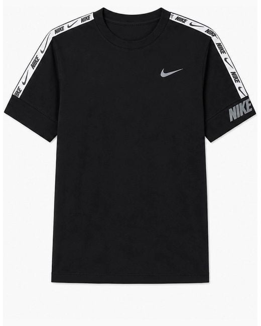 Nike Black Nsw Repeat T Shirt for men