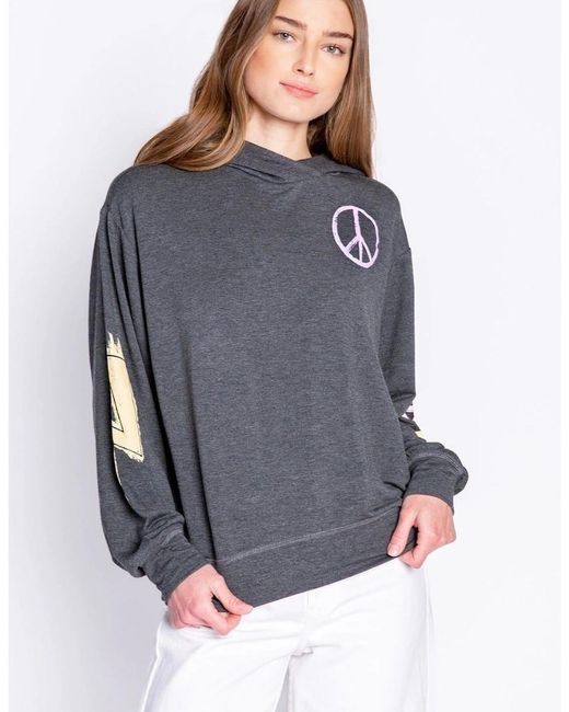 Pj Salvage Blue Salvage Hoody