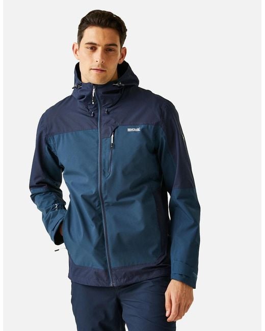 Regatta Gray Highton Iv Stretch Waterproof Jacket for men