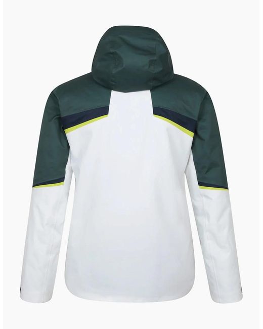 Mountain Warehouse White Leo Extreme Ski Jacket for men