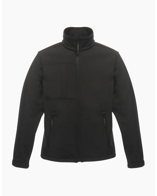 Regatta Black Professional Octagon Ii Waterproof Softshell Jacket for men