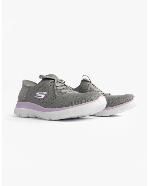 Skechers Gray 150263/Gylv Summits-New Daily Trainers