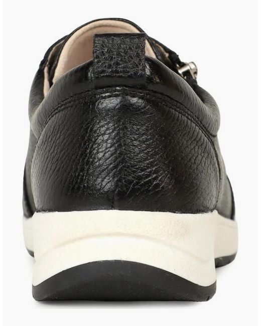 Caprice Black Direction Trainers