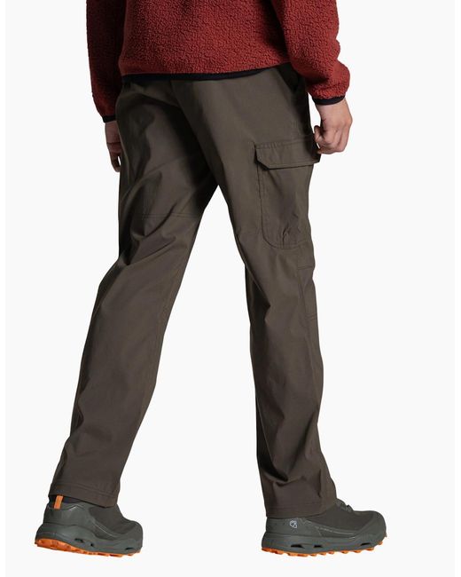 Craghoppers Gray Brisk Pro Quick Dry Trousers for men