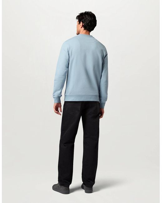 Belstaff Blue Logo Sweatshirt for men