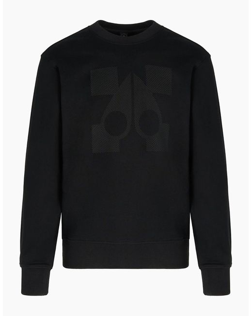Moose Knuckles Black Finchley Sweatshirt for men