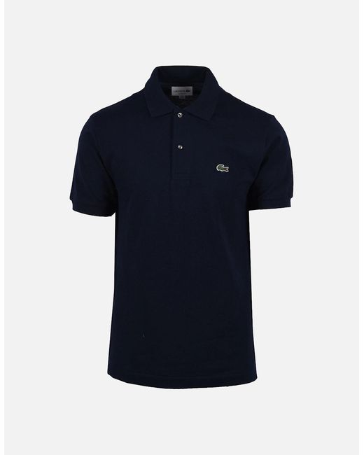 Lacoste Blue L.12.12 Pique Cotton Polo Shirt for men