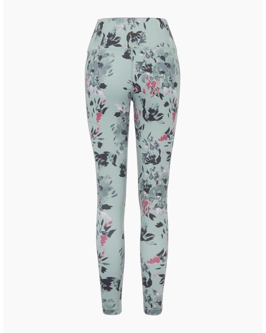 Regatta Blue Ladies Influential Ii Floral Leggings