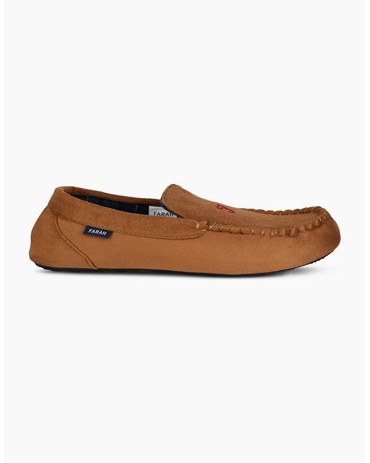 Farah Black Slippers for men