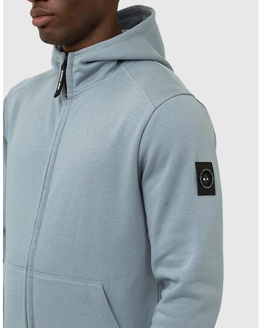 Marshall Artist Blue Siren Full Zip Hooded Sweatshirt for men