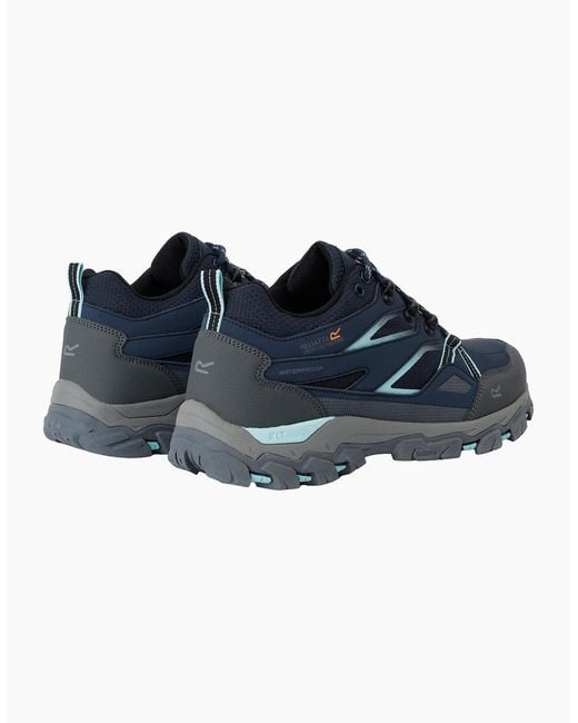Regatta Blue Ladies Holcombe Iii Low Walking Shoes