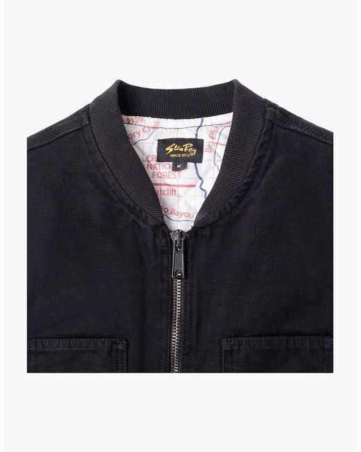 Stan Ray Blue Pork Chop Vest for men