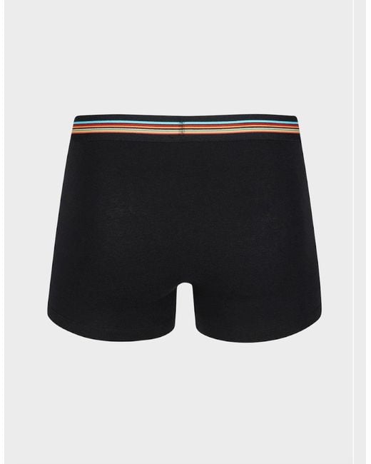 Paul Smith Black 3 Pack Trunks 79 for men