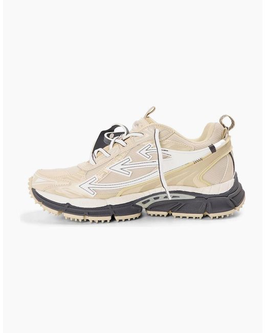 Off-White c/o Virgil Abloh White Be Right Back Retro Inspired Comfort Sneakers