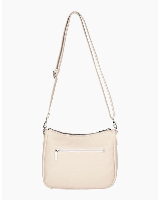 David Jones White Bordeaux Shoulder Bag