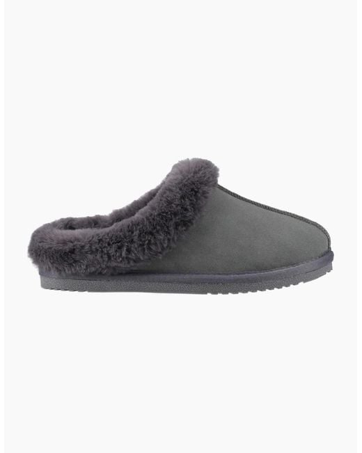 Hush Puppies Gray Amara Slippers