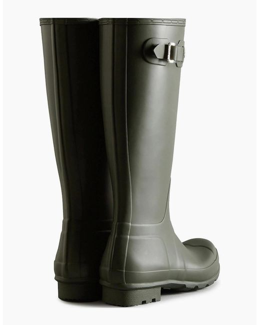 Hunter Black Original Tall Wellies for men