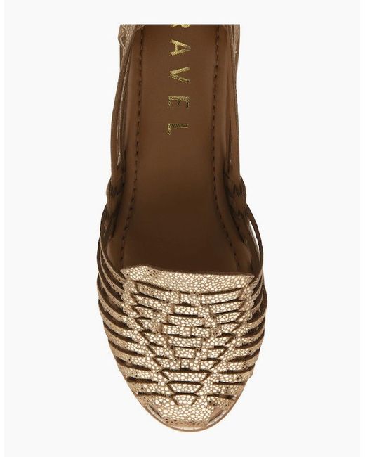 Ravel Metallic Glant Sandals