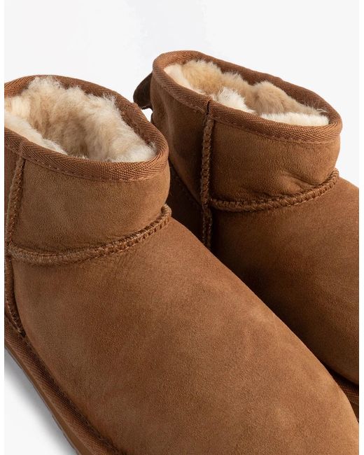 EMU Brown Australia Stinger Micro Sheepskin Boot Chestnut