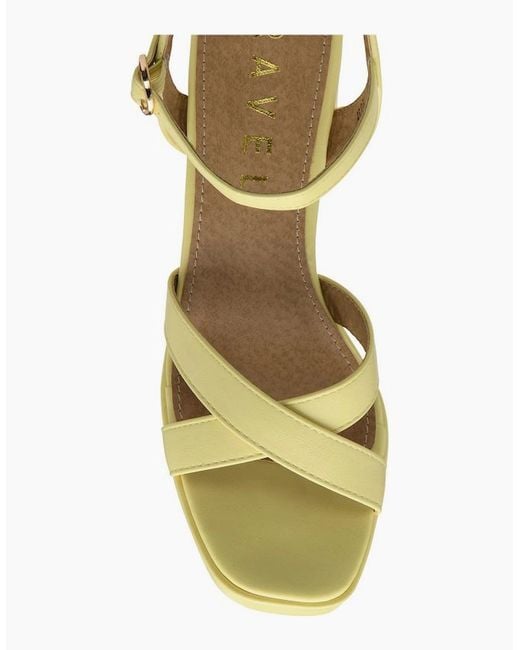 Ravel Metallic Farran Heeled Sandals