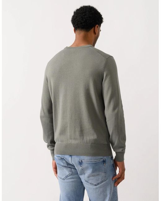 Boss Gray Boss Kanovano Crew Neck Jumper for men