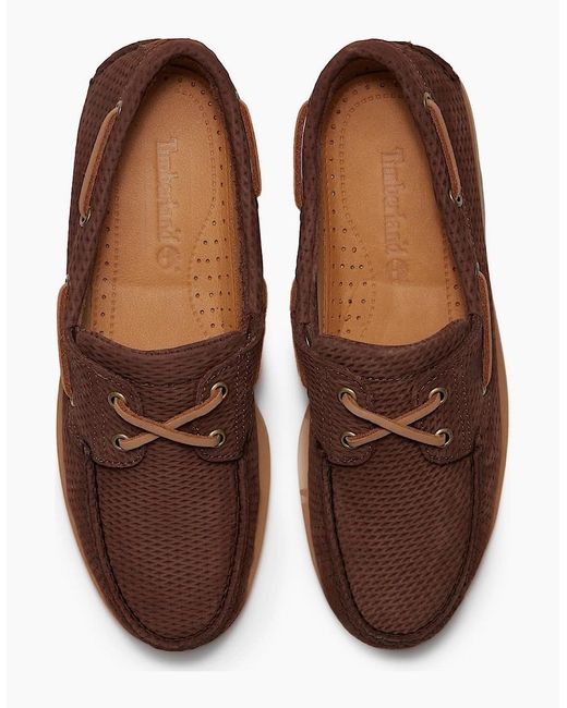 Timberland Brown Classic Boat Shoe for men