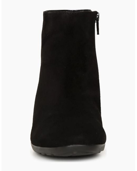 Gabor Black Buzz Ankle Boots