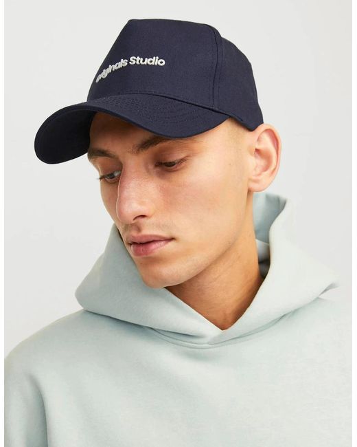 Jack & Jones Blue Vesterbro Cap Sky Captain for men
