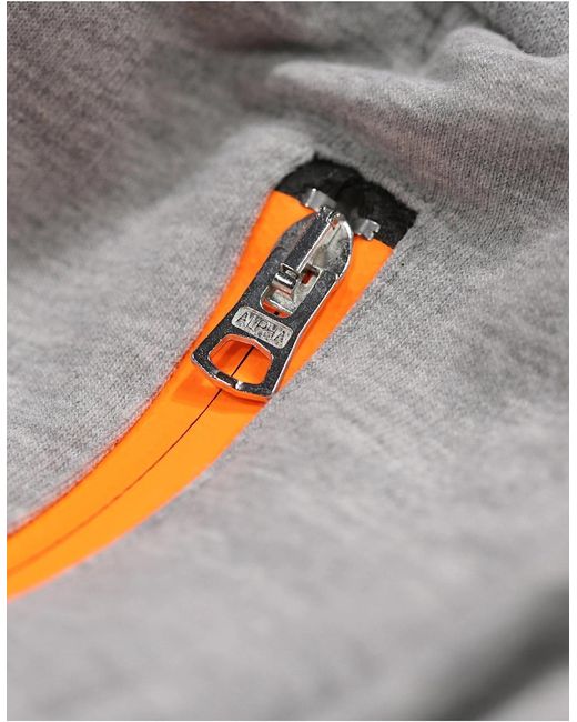 Alpha Industries Gray Mars Neon Shorts for men