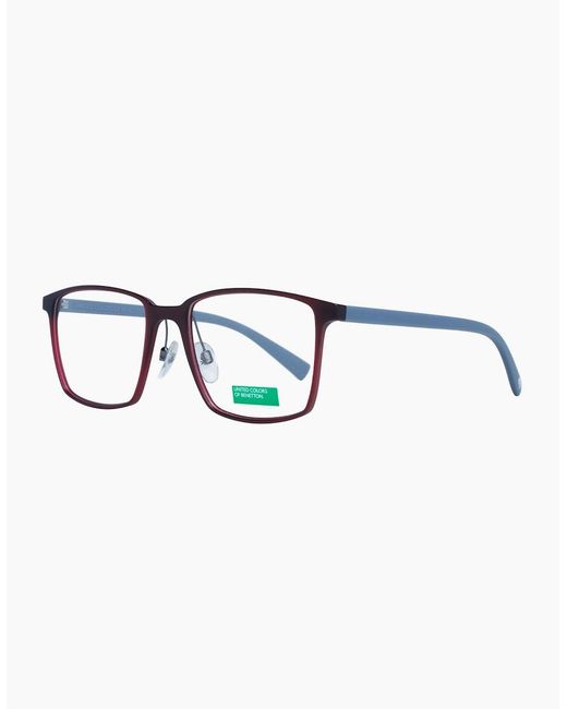 Benetton Red Optical Frame Beo1009 252 53 for men