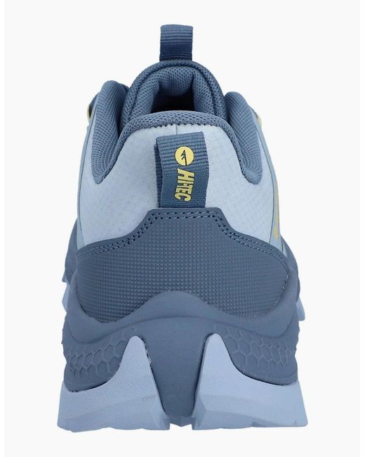 Hi-tec Blue Infuse Low Polyester Fog/Flintstone/Banana Hiking Shoes
