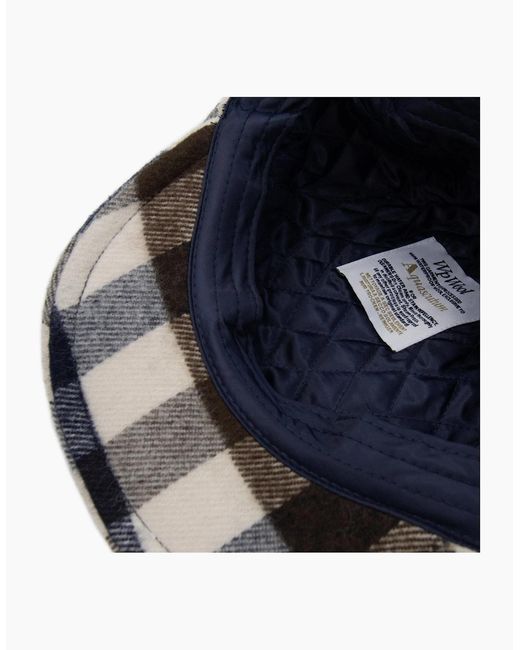 Aquascutum Blue Water Repellent Flat Cap 30 for men