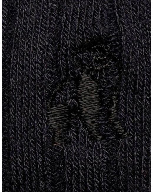 Swole Panda Black Bamboo Socks for men