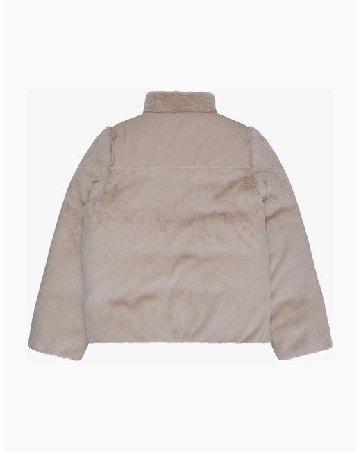 Reebok Natural Rb2110 Reversible Puffer