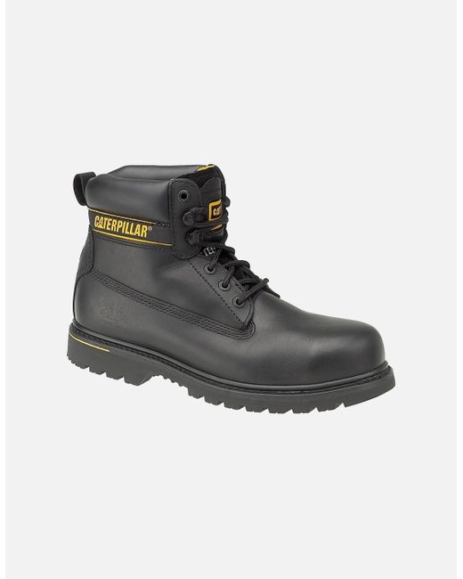 Caterpillar Black Holton Sb Safety Boot Boots Boots Safety for men