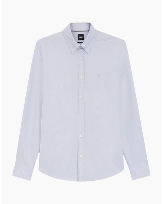 Boss White Boss H-Liam-Bd-E-C1-261 Shirt 531 Light/Pastel for men