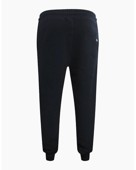 Aquascutum Blue Active Basic Rib Track Pant Sweatpants for men