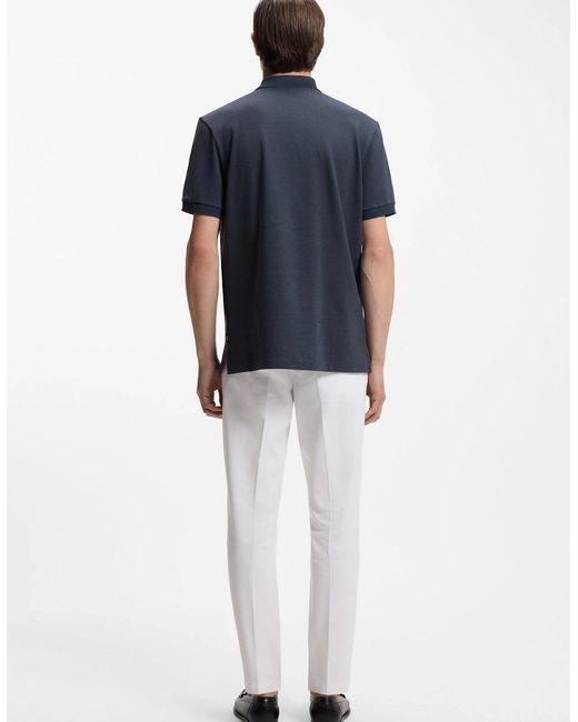Boss Blue Boss H Parlay Polo Shirt 405 Dark for men